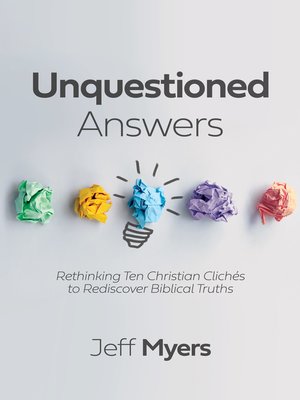 Unquestioned Answers - ebook